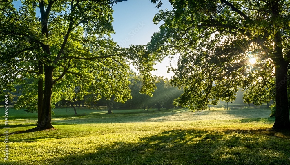 Fototapeta premium under the shade of trees 11