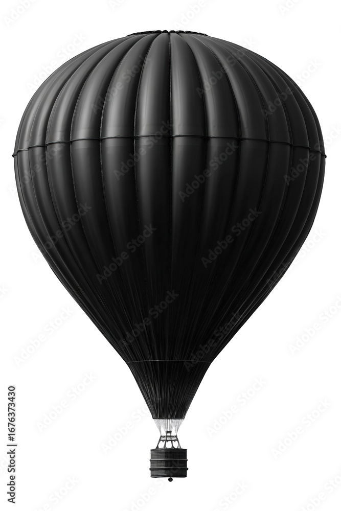 Obraz premium Dark hot air balloon