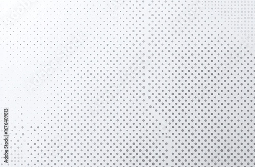 Abstract, grayscale, dotted, halftone pattern, light background