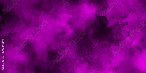 Abstract purple watercolor texture on white paper creating decorative artistic, with subtle rainbow pastel hues, purple watercolor design with delicate watermarks.	
