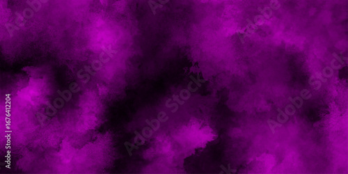 Abstract purple watercolor texture on white paper creating decorative artistic, with subtle rainbow pastel hues, purple watercolor design with delicate watermarks.	
