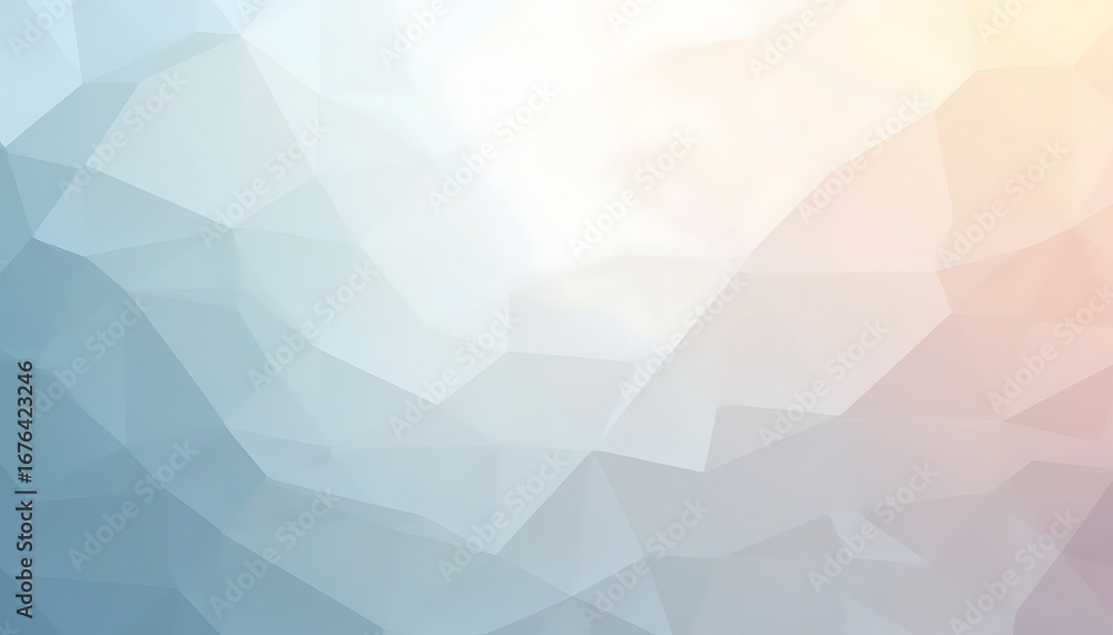 Obraz premium Abstract Geometric Pattern with Pastel Color Gradient