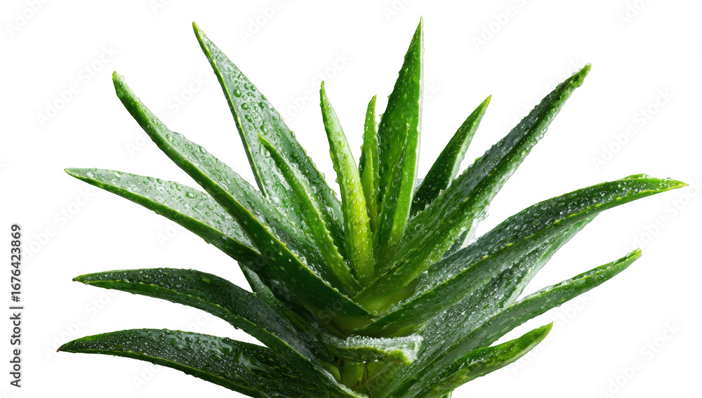 Fototapeta premium Close-up of aloe vera plant (1)
