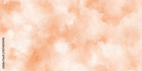 abstract orange watercolor texture background, orange color ink stains creating an abstract effect, watercolor bleed and fringe with vibrant distressed grunge texture.