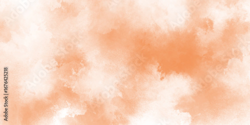 abstract orange watercolor texture background, orange color ink stains creating an abstract effect, watercolor bleed and fringe with vibrant distressed grunge texture.
