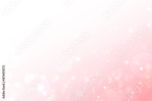 キラキラテクスチャ ピンクグラデ 背景素材 光 桃色 幻想的 明るい 輝き 春