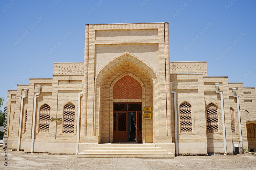 Obraz premium Chor Bakr Memorial Complex in Bukhara, Uzbekistan - ウズベキスタン ブハラ チョル・バクル