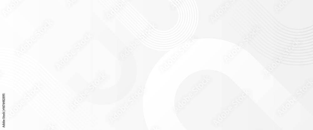 Fototapeta premium minimal white background. Abstract white background. Minimal geometric white light background