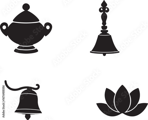 Hindu Temple Offerings and Symbols