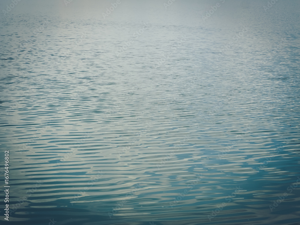 Fototapeta premium Water texture and reflection for dark background