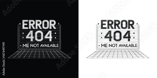 Glitch effect 404 error message on a dark background with a futuristic digital landscape, symbolizing a broken connection or unavailable page