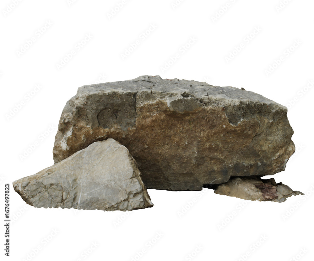 Obraz premium 3d rendering stone realistic