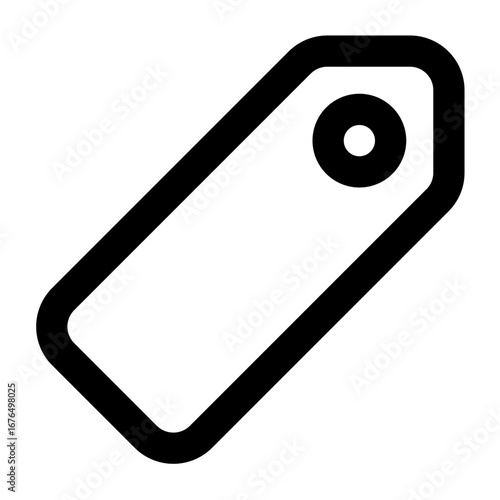 Sale icon with line style