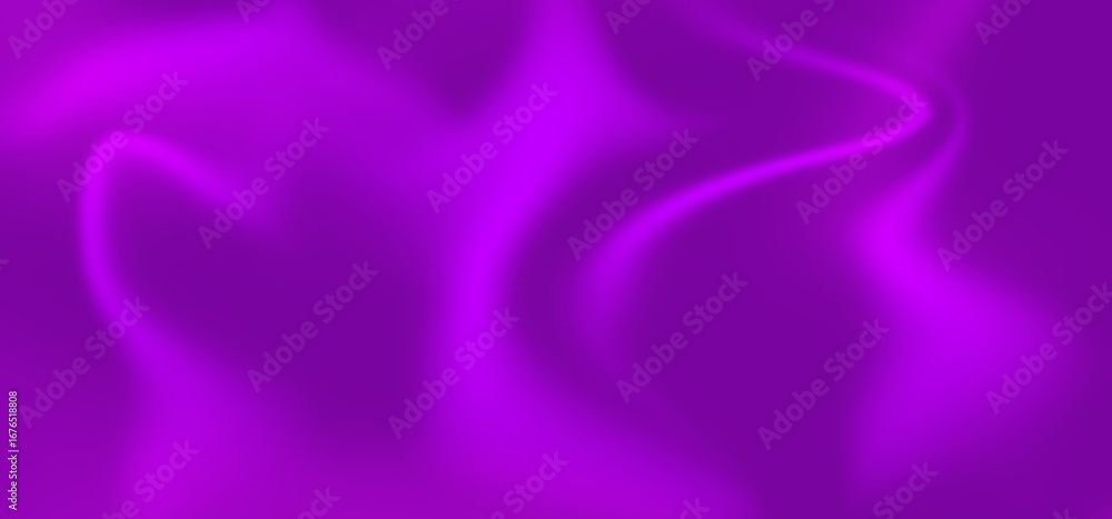Obraz premium Abstract flowing purple gradient waves with smooth glowing texture, modern futuristic background design for digital art, creativity, and technology visuals