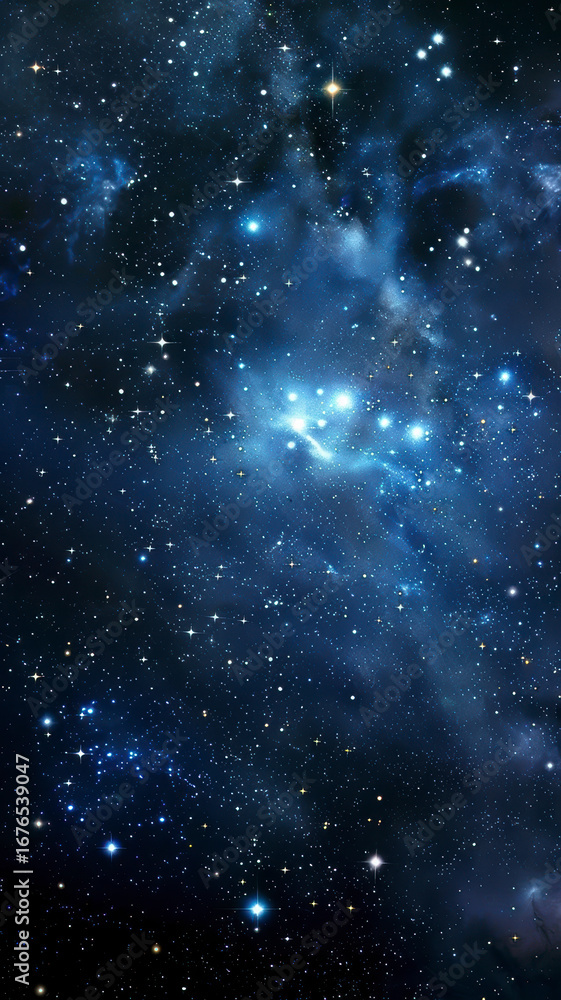 Obraz premium A milkyway of star