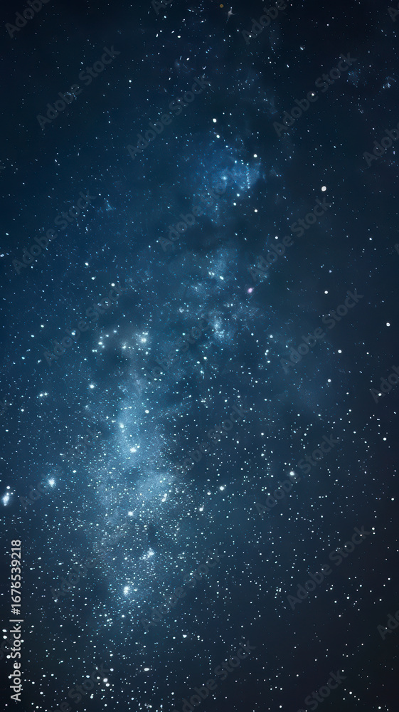 Fototapeta premium A milkyway of star