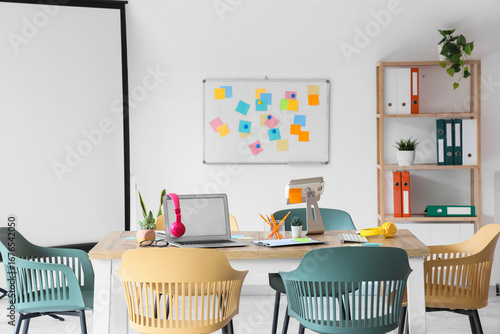 Interior of conference hall...