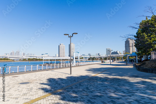 お台場海浜公園の風景
