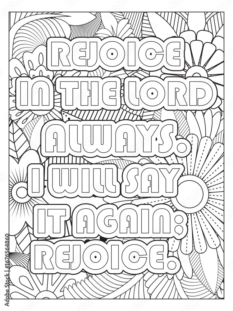 Obraz premium PrintFlowers Coloring Pages For Adules