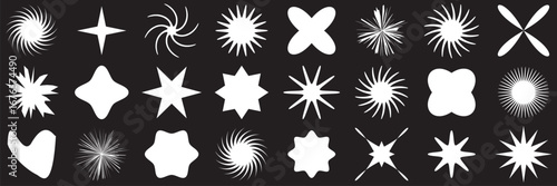 Shine sparkle icon. Vector blink star for logo, sparkle clipart. twinkle stars