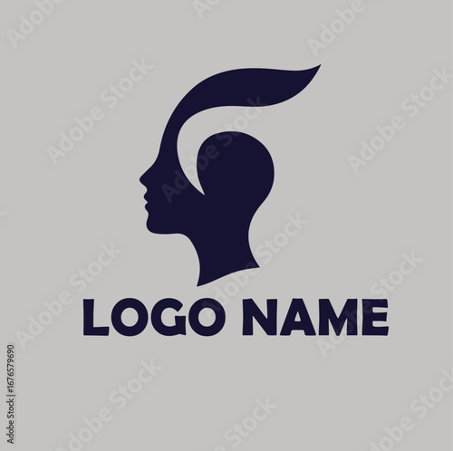luxury beauty skin care logo design simple flat vector illustration Icon
