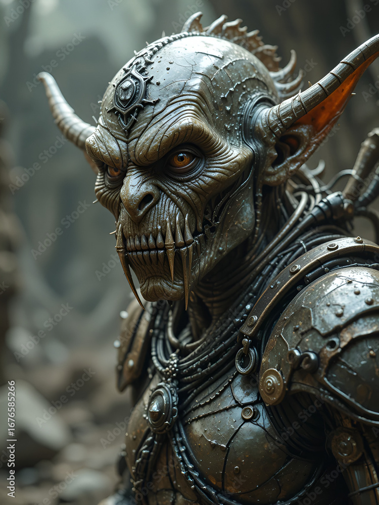 Obraz premium Metal Goblin Goblin