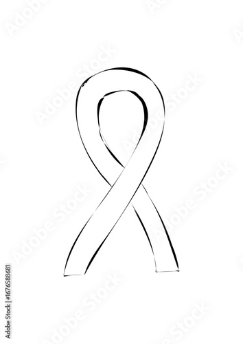 Black Morning ribbon