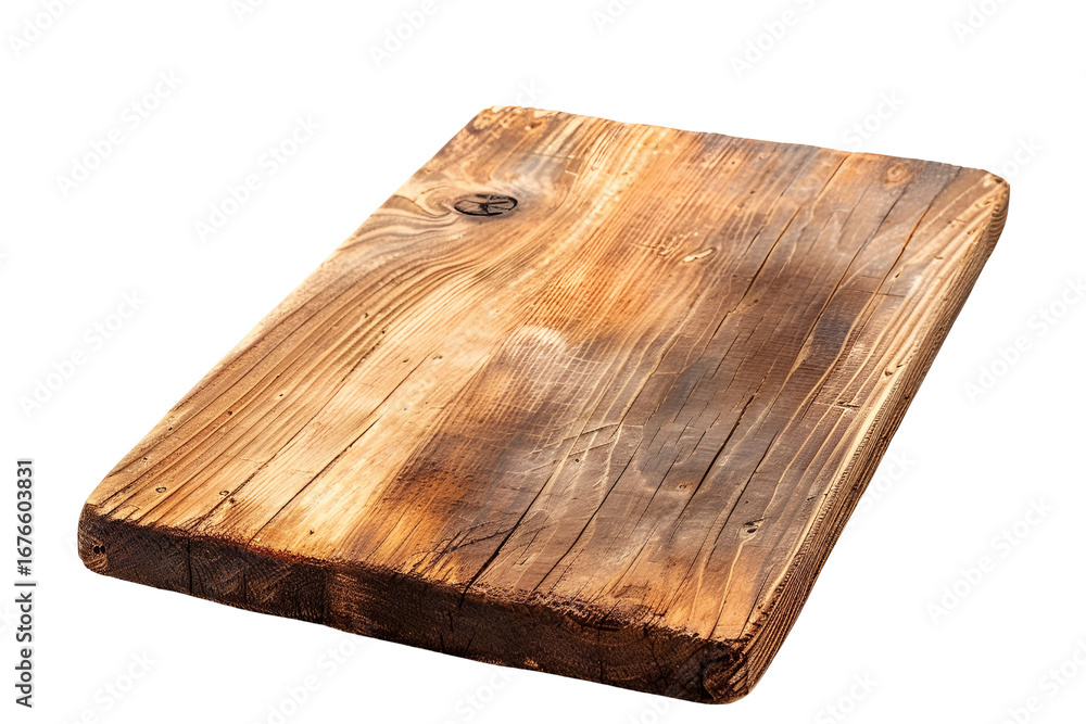 Fototapeta premium Rustic Wooden Board Dark Background