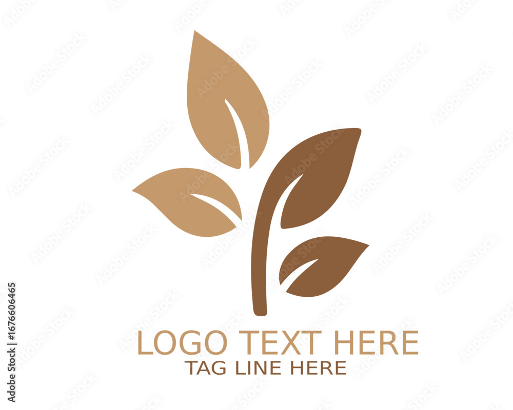 Fototapeta premium Flower Logo Design Vector