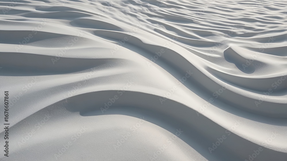 Obraz premium Stunning abstract snow dunes create captivating textured backgrounds for modern designs and winter promotions