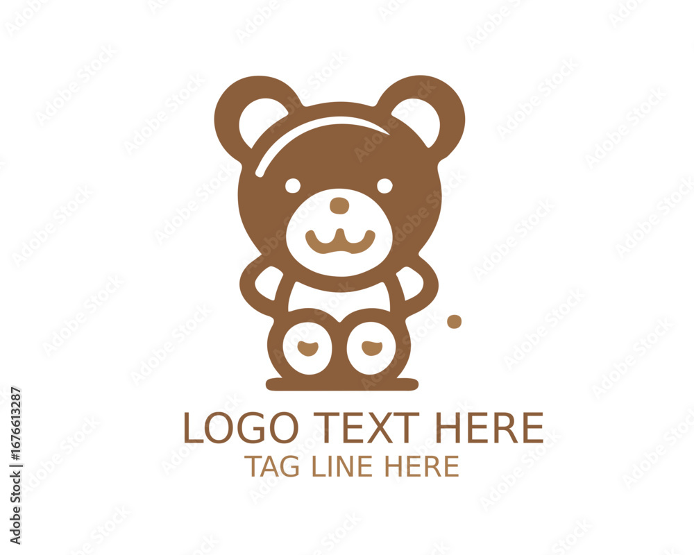 Obraz premium Baby Logo Design Vector