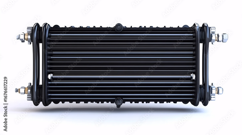 Fototapeta premium Vehicle Cooling Radiator System