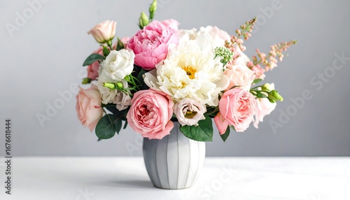 Wallpaper Mural Beautiful pastel flower arrangement Torontodigital.ca