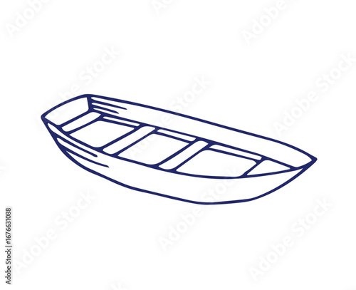 Set of vector drawings related to sailing stock