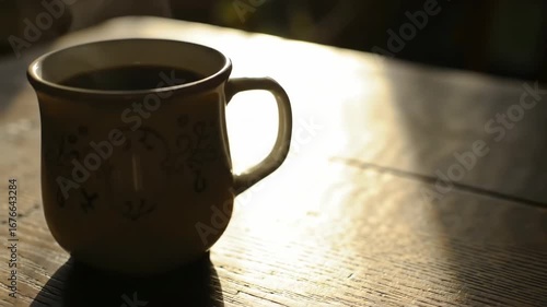 Morning Coffee A Moment of Stillness and Warmth