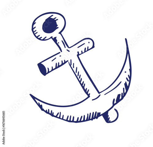 Set of vector drawings related to sailing stock