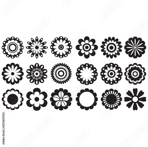 flowers vectors nature differ...