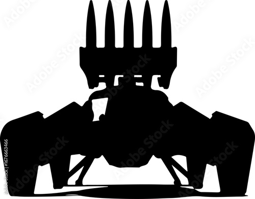 "Futuristic Combat Jet" Vector