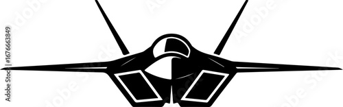 "Futuristic Combat Jet" Vector