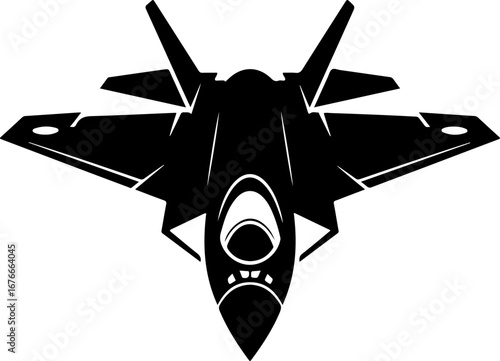 "Futuristic Combat Jet" Vector