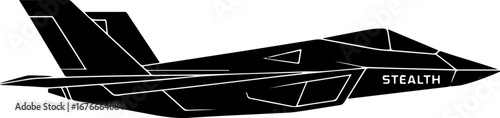 "Futuristic Combat Jet" Vector