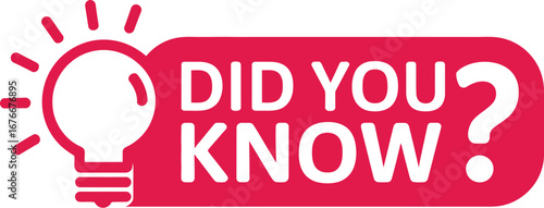 Did you know interesting facts and trivia knowledge concept