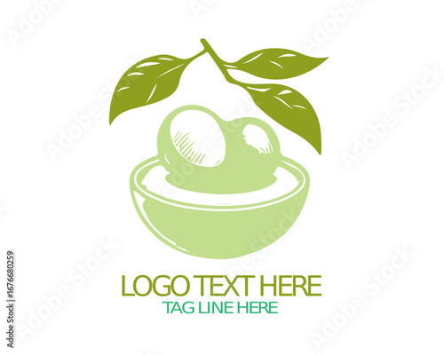 Avocado Logo Vector Design