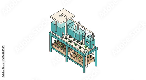 aquaponics system for sustainable agriculture and food production