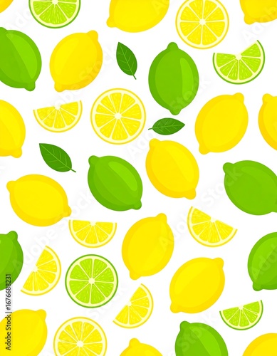 Citrus fruit pattern