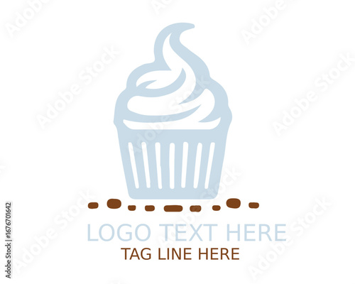 Dessert Logo Design Vector