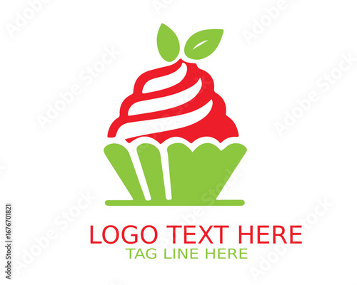 Dessert Logo Design Vector