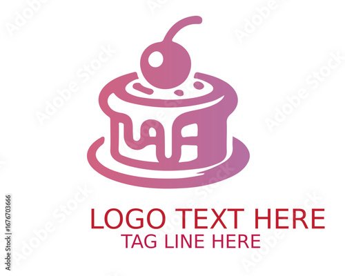 Dessert Logo Design Vector