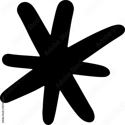 black and white abstract