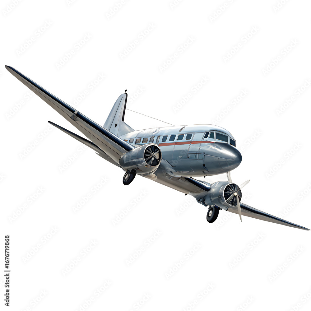Obraz premium Flying Airplane Transparent PNG Isolated Jet Aircraft Travel Aviation